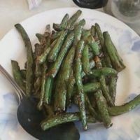 string beans at Happy Family III in Monterey Park