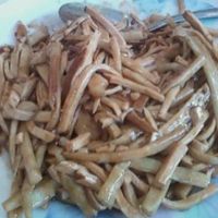 bamboo shoots and chicken at Happy Family III in Monterey Park