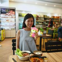 Volcano Curry Rice RM23.90
 Yee Mee in Herbal Soup RM15.90
Soup base, herbal powder, goji, lettuce, dong jui, pumpkin seed & tofu pok. 

Choice of Noodles: Yee Mee, coarse vermicel at BMS Organics - SetiaWalk in Puchong