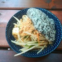 Green papaya salat at Co Ba in Magdeburg