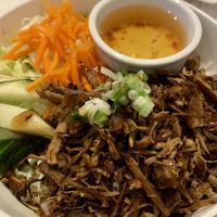Chicken vermicelli bowl   at Sapa in Montreal