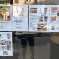 Menu at Sapa in Montreal