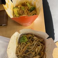 Terryaki and Sweet and Sour   at Wok to Walk in Rome