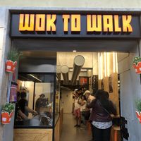 From entrance  at Wok to Walk in Rome