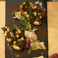 Bruschettone. Must try! at Cavo Bistrot in Cagliari