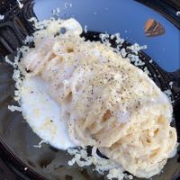 Cashew e pepe Pasta, my favorite 😍 at Cavo Bistrot in Cagliari