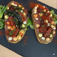 Bruschettone 😍 love it at Cavo Bistrot in Cagliari