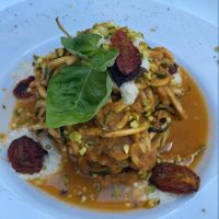 Zoodles 😍 at Cavo Bistrot in Cagliari