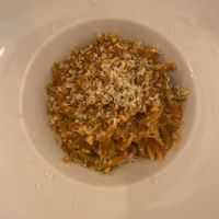 Pates typique de Sardaigne revisitées en vegan at Cavo Bistrot in Cagliari