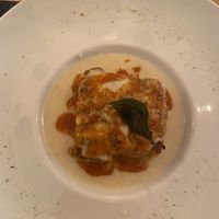 Lasagne revisitées en vegan at Cavo Bistrot in Cagliari