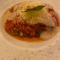 Parmigiana at Cavo Bistrot in Cagliari