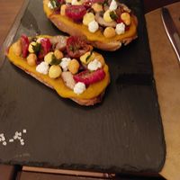 Bruschetta at Cavo Bistrot in Cagliari