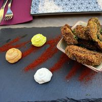 Mushroom Nuggets  at Cavo Bistrot in Cagliari