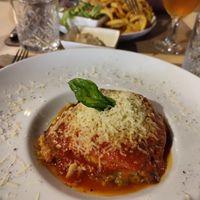 Vegan parmigiana at Cavo Bistrot in Cagliari