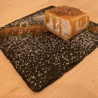 Cheesecake 😍 sorry, we forgot to take pics of the other dishes as we were too hungry 😂  at Cavo Bistrot in Cagliari