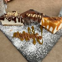 Vegan cheesecake  at Cavo Bistrot in Cagliari