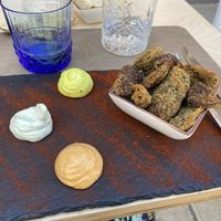 Mushroom nuggets   at Cavo Bistrot in Cagliari