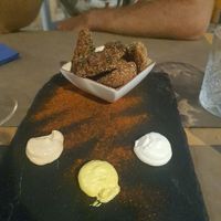 Mushrooms nuggets at Cavo Bistrot in Cagliari
