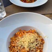 Gnocchi and sardinian pasta at Cavo Bistrot in Cagliari