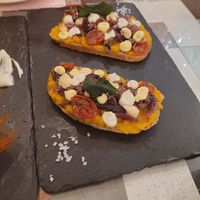 Bruschettas at Cavo Bistrot in Cagliari