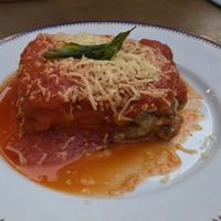 Parmigiana at Cavo Bistrot in Cagliari