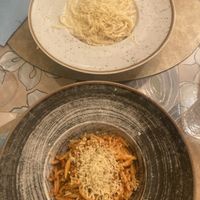 cashew e pepe & sardinian pasta  at Cavo Bistrot in Cagliari