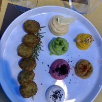 Falafel  at Cavo Bistrot in Cagliari