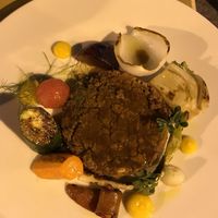 Lentilha burger at Cavo Bistrot in Cagliari