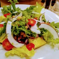 Tropical aalad at Cavo Bistrot in Cagliari