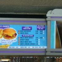 Menu at Universal Studios - Mel's Drive-In in Orlando