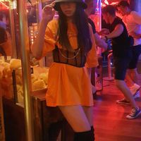 Crane games work, the boys in the back won a flamingo  at Penny Lane in Nottingham