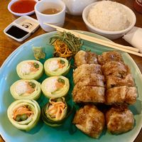 French Twist and Crunch Roll (no cream cheese)  at Taste in Gainesville