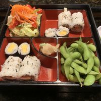 Sushi bento box (3 roll option). at Taste in Gainesville
