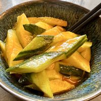 Cold spicy cucumbers   #Veganuary at DanDan Rittenhouse in Philadelphia