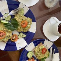 Avo Toast (vegan version)  at Squeeze Me in Arugam Bay