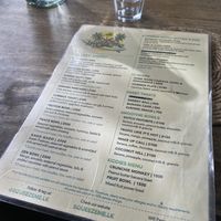 Menu  at Squeeze Me in Arugam Bay