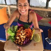 Peace bowl at Squeeze Me in Arugam Bay
