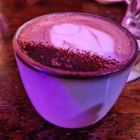 Hot chocolate at Cosmic Kitchen in Plymouth