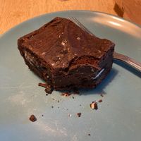 Oreo brownie that I took home with me.  at Cosmic Kitchen in Plymouth