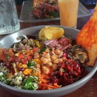 Rainbow Bowl 🌈 at Cosmic Kitchen in Plymouth
