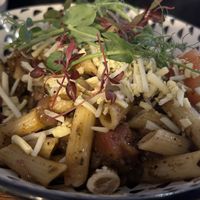Mushroom & lentil bolognaise   at Cosmic Kitchen in Plymouth