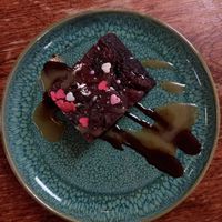 Oreo Brownie minus ice-cream at Cosmic Kitchen in Plymouth