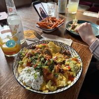 Nacho heaven  at Cosmic Kitchen in Plymouth