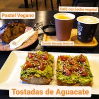 Vegan desayuno at La Tetera in Terrassa