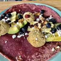 Beet wrap - loved it  at Klein Geluk Ontbijt in Heemskerk