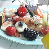 Pancakes 👍👍 at Klein Geluk Ontbijt in Heemskerk