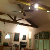 Inside the Ginger Vegetarian Cafe. at Ginger Vegetarian Cafe in Halifax