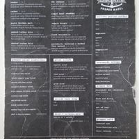Menu backside 6/11/19 at Proper Bagel in Nashville