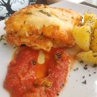 Lasagna at Mandrágora  in Getxo