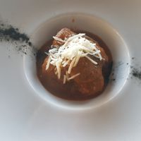 Meatballs in homemade sauce at Mandrágora  in Getxo